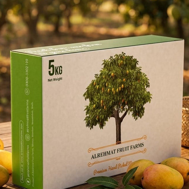 Al Rehmat's Premium Chaunsa Mangoes 5 Kg Box