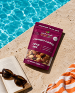 Al Rehmat Fresh Cranberry Almond trail mix 250g pouch roasted almonds dried cranberries salted peanuts Pakistan