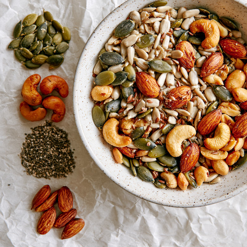 Al Rehmat Fresh Seeds and Nuts trail mix 250g pumpkin sunflower chia flax watermelon seeds Pakistan