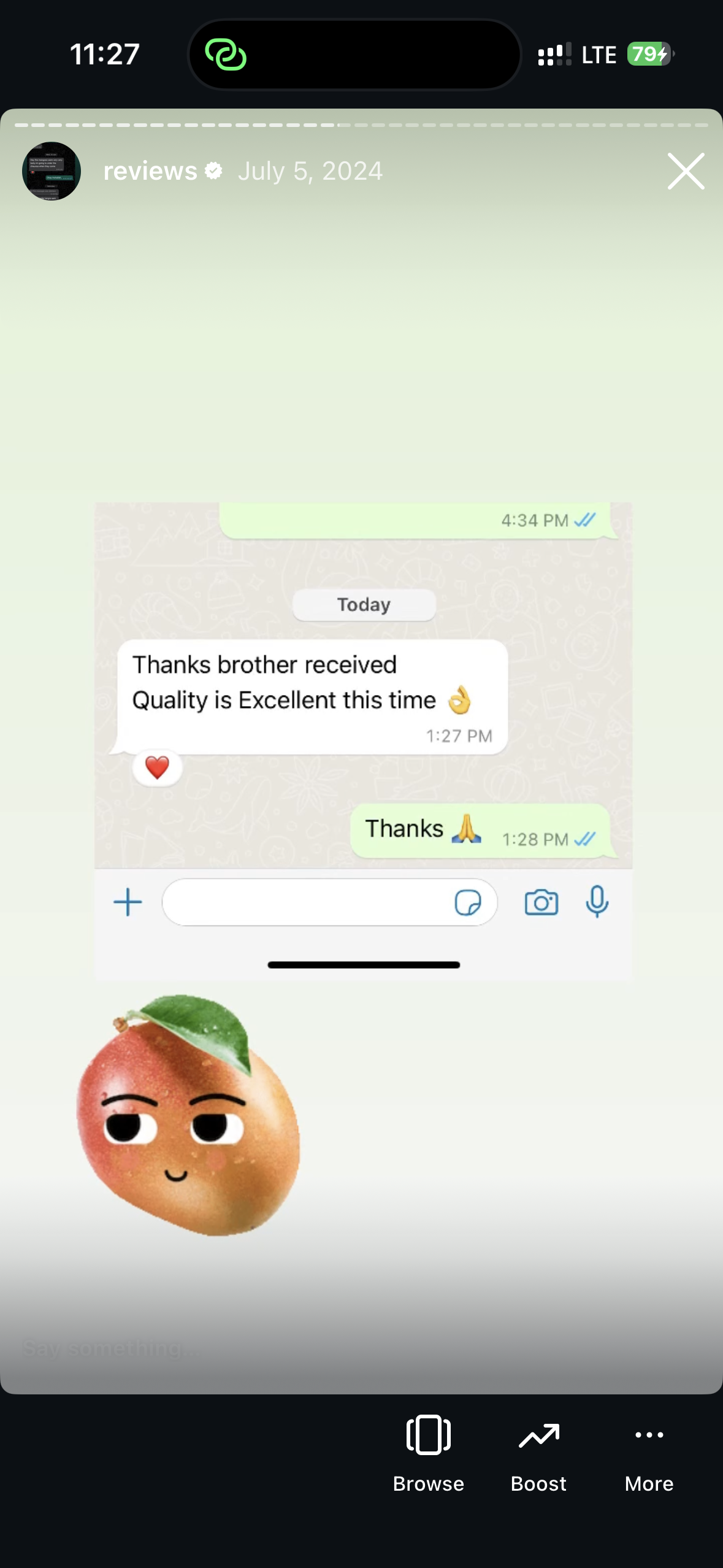 Customer review screenshot 20