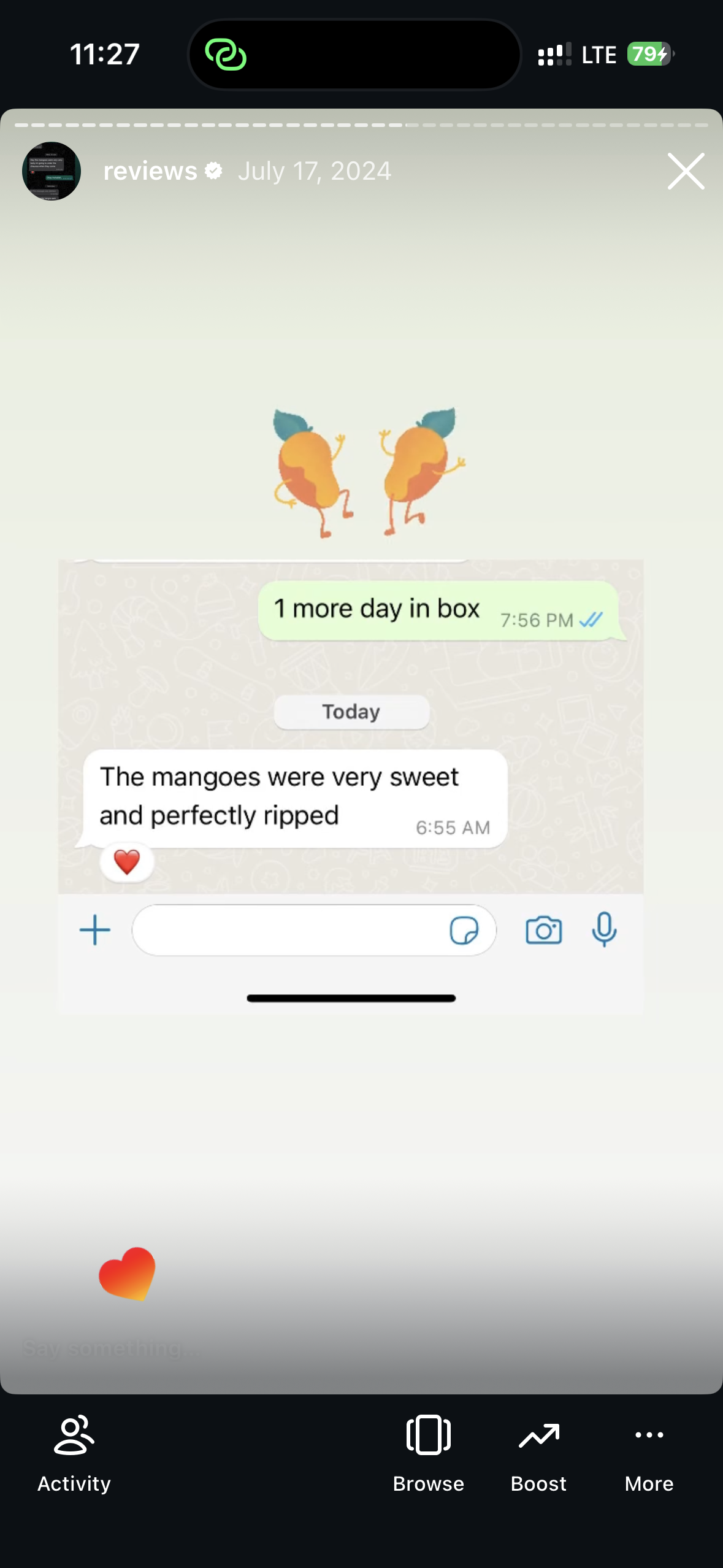 Customer review screenshot 24