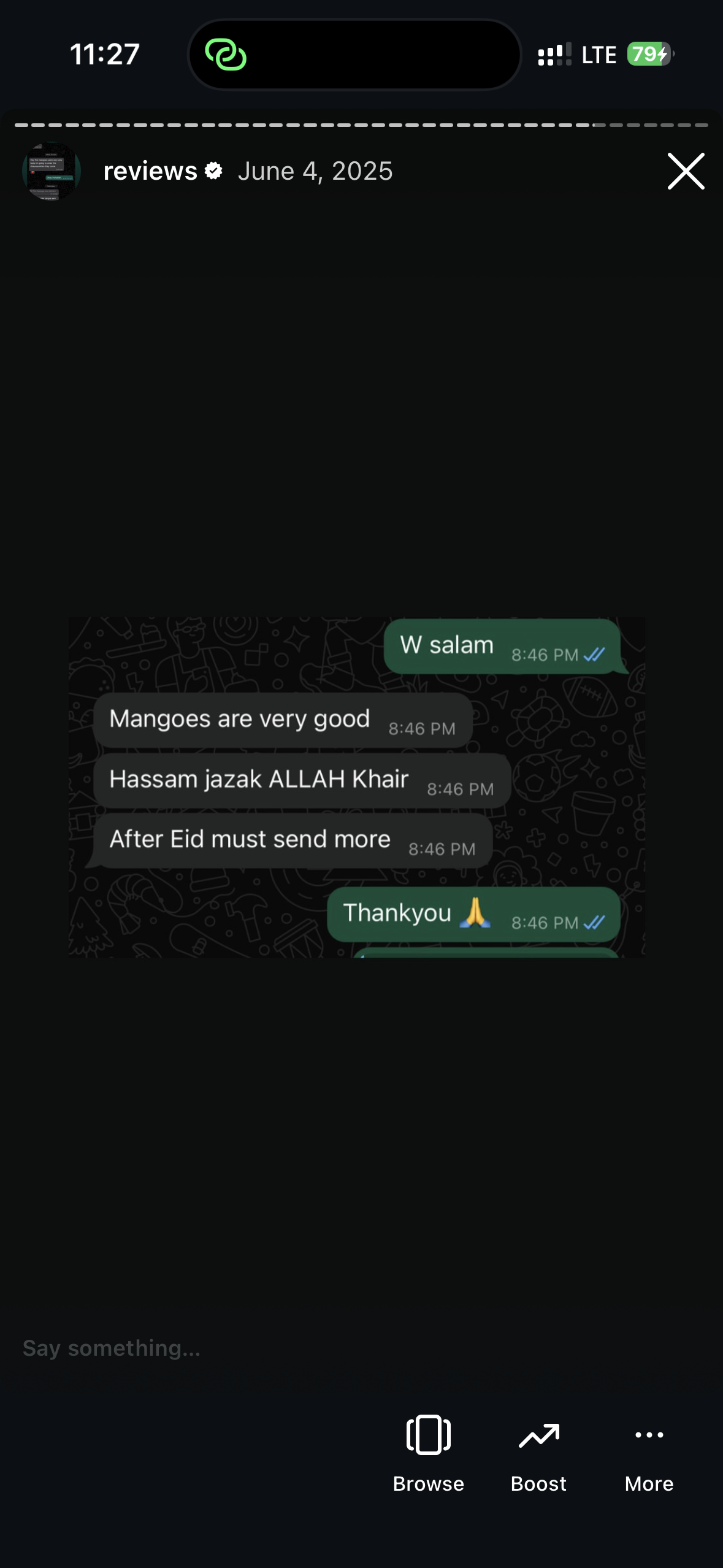 Customer review screenshot 35