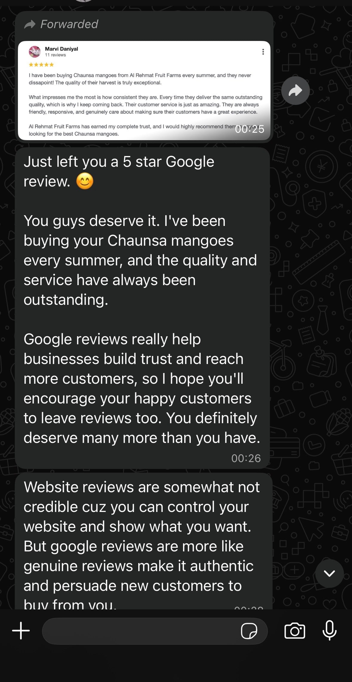 Customer review screenshot 44